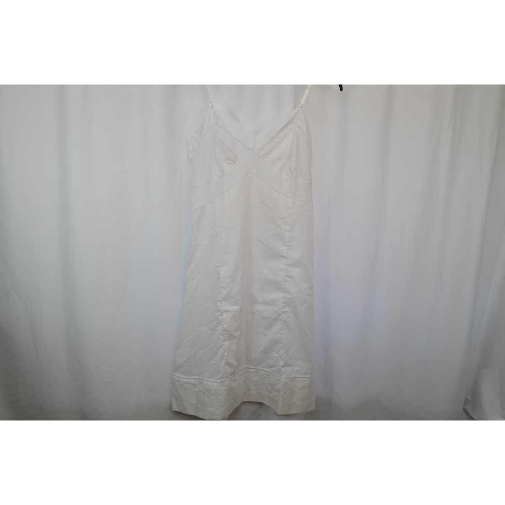 Figurfit by Indera White Full Slip Lace Trim Size 36 Made in USA Style 1450